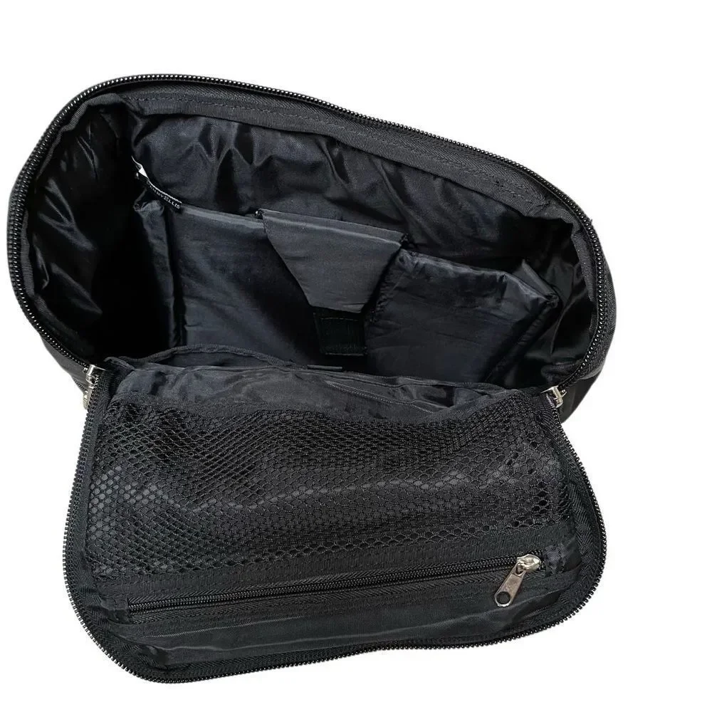 Perry Ellis Portfolio Computer Backpack cushioned top‎ handle black New